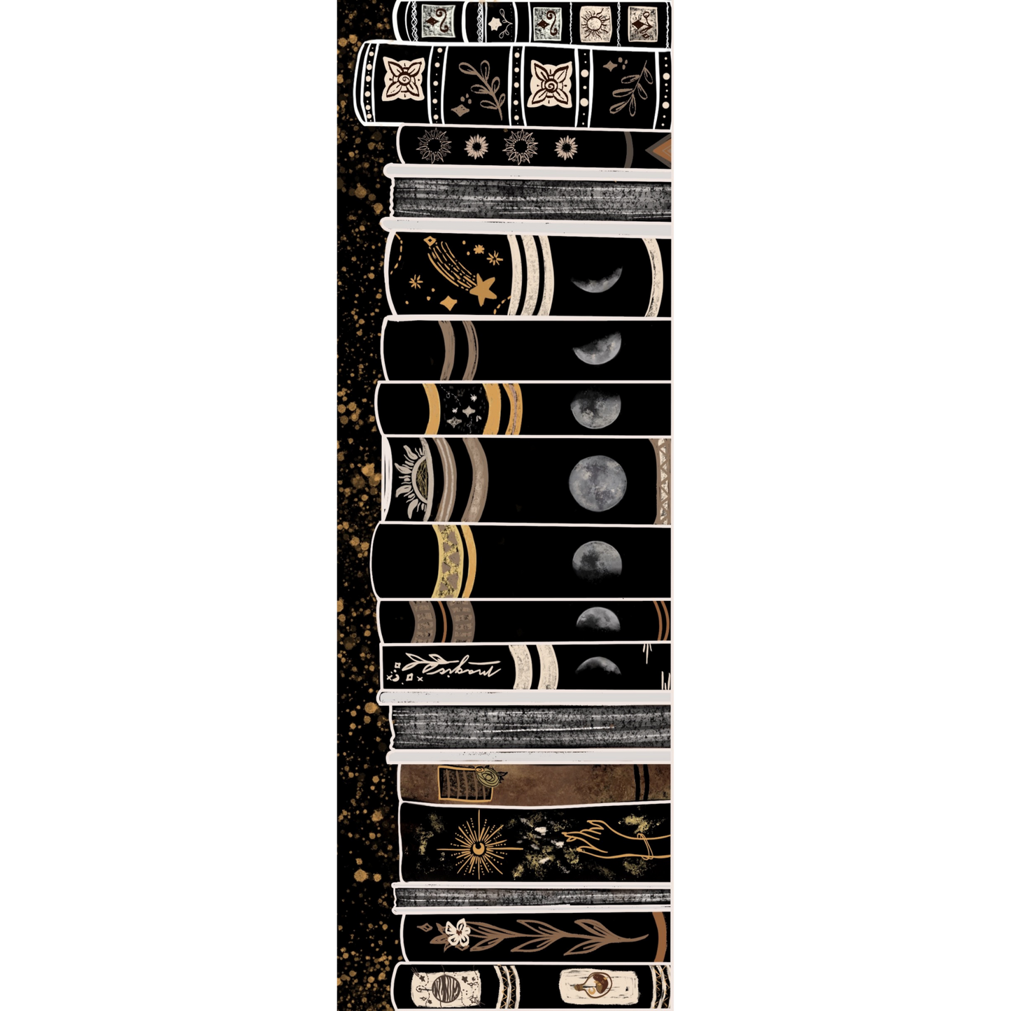 Celestial Spines Bookmark
