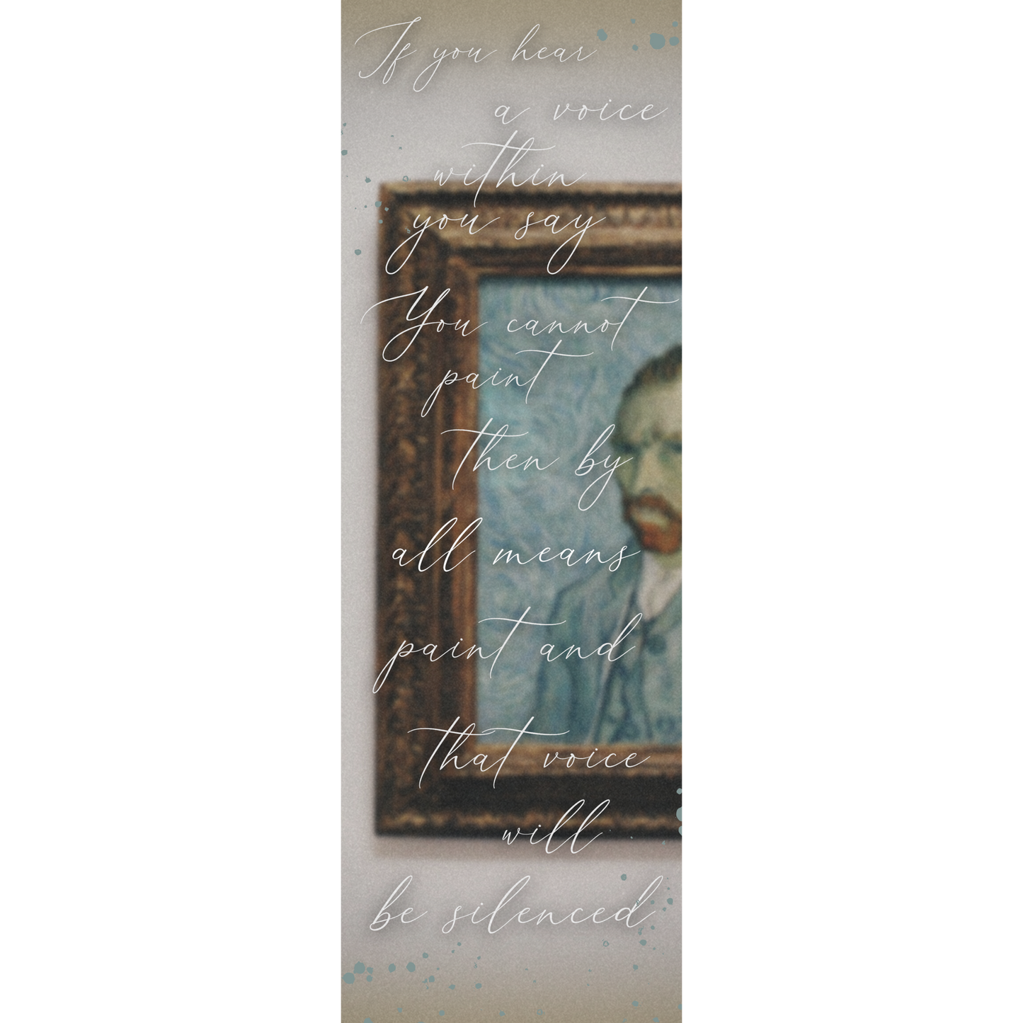 Van Gogh Paint Bookmark