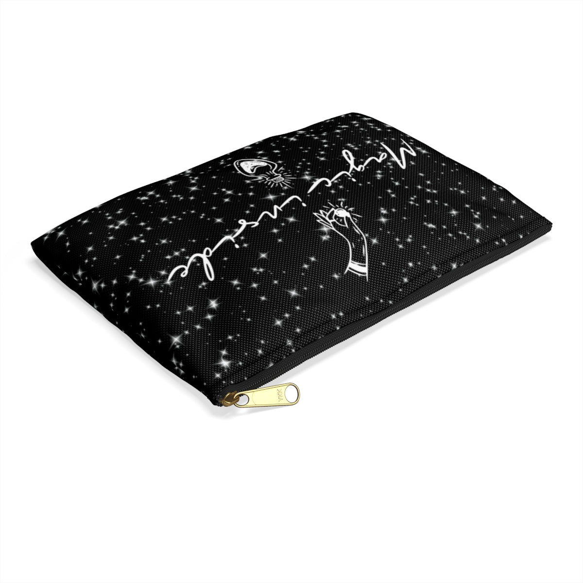 'Magic Inside' zipper pouch
