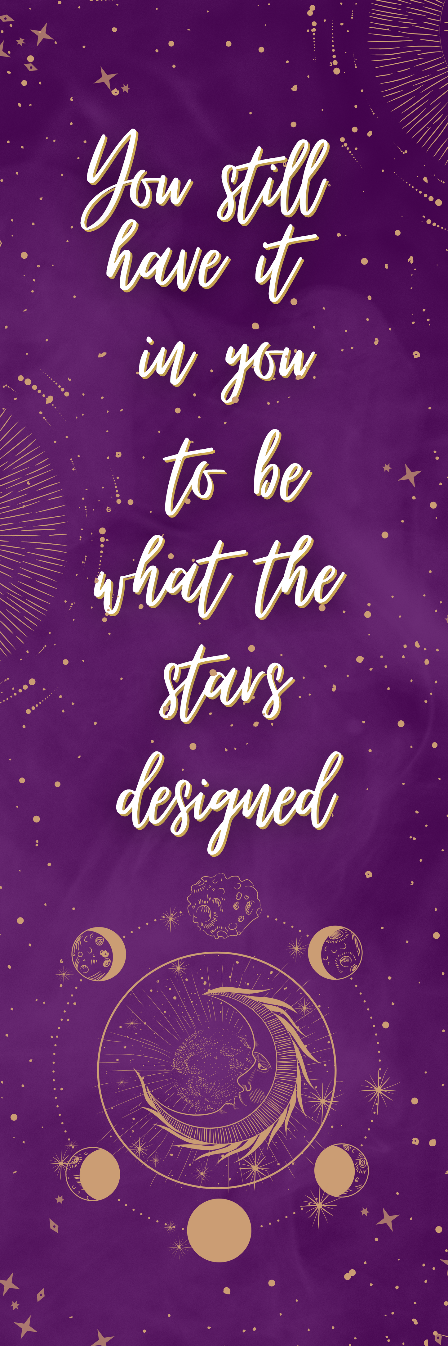 A Dark and Hollow Star Bookmark