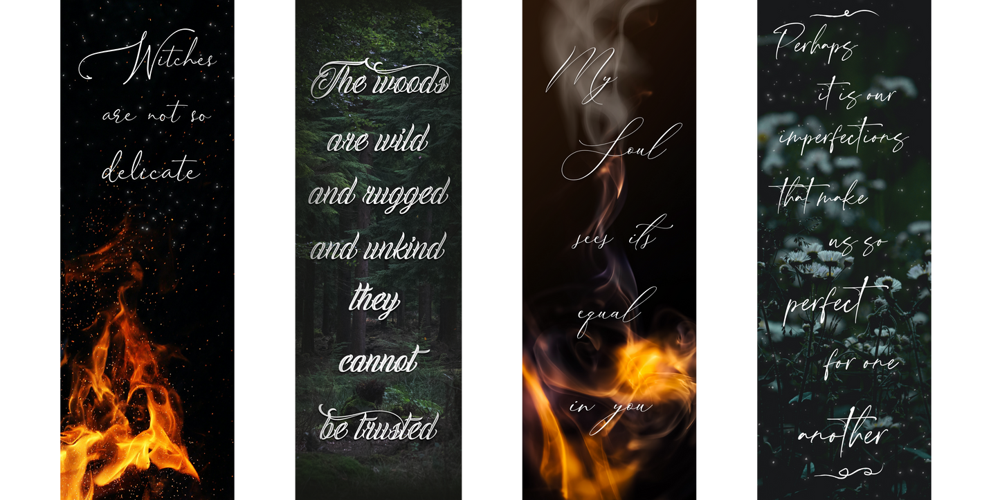I Put A Spell On You Bookmark Set