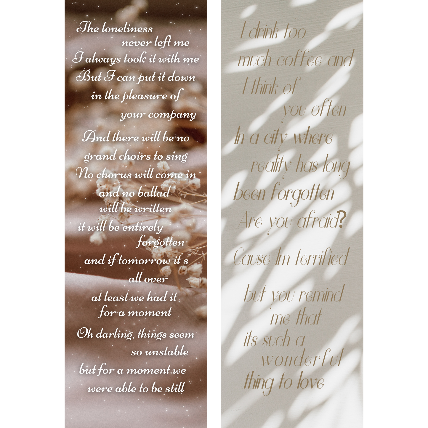 High as Hope Bookmark Set