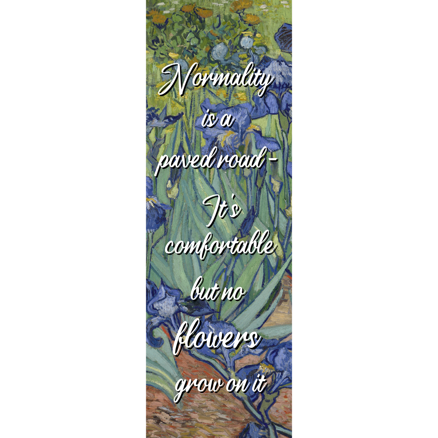 Van Gogh Irises Bookmark