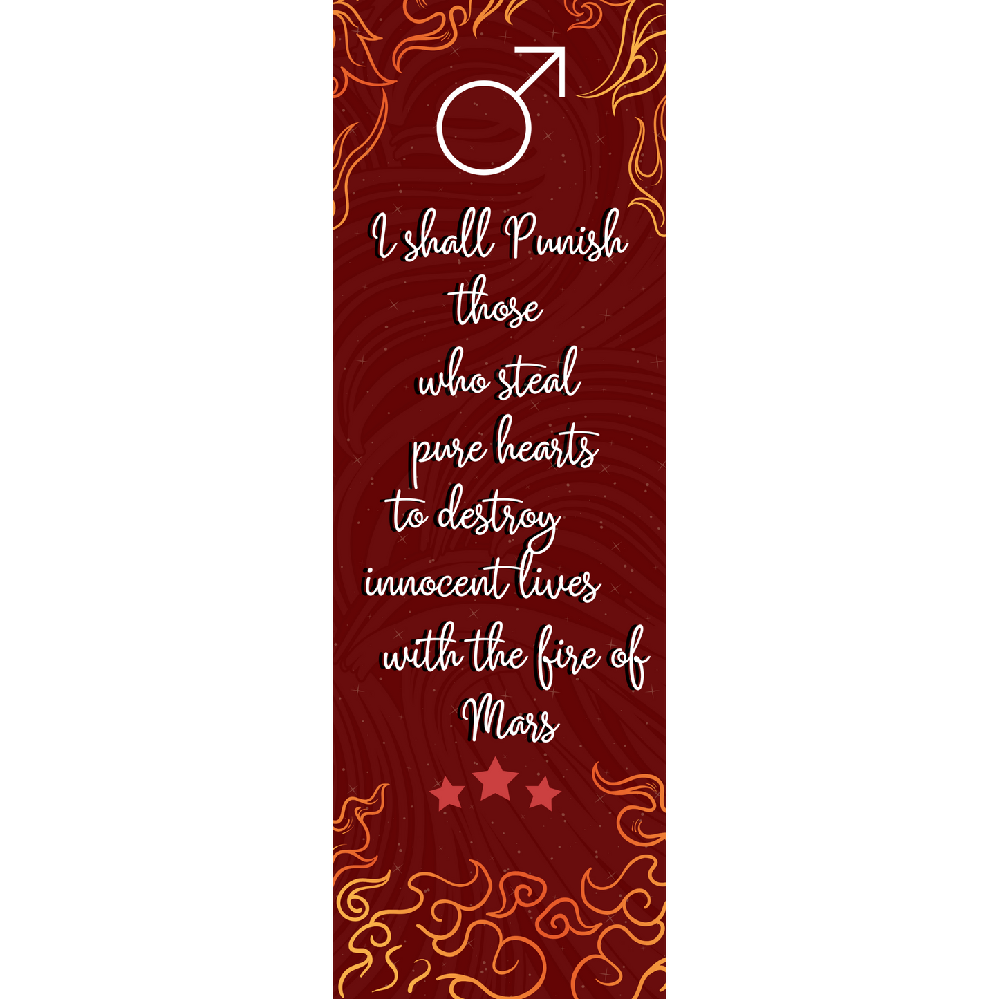 Sailor Mars Bookmark