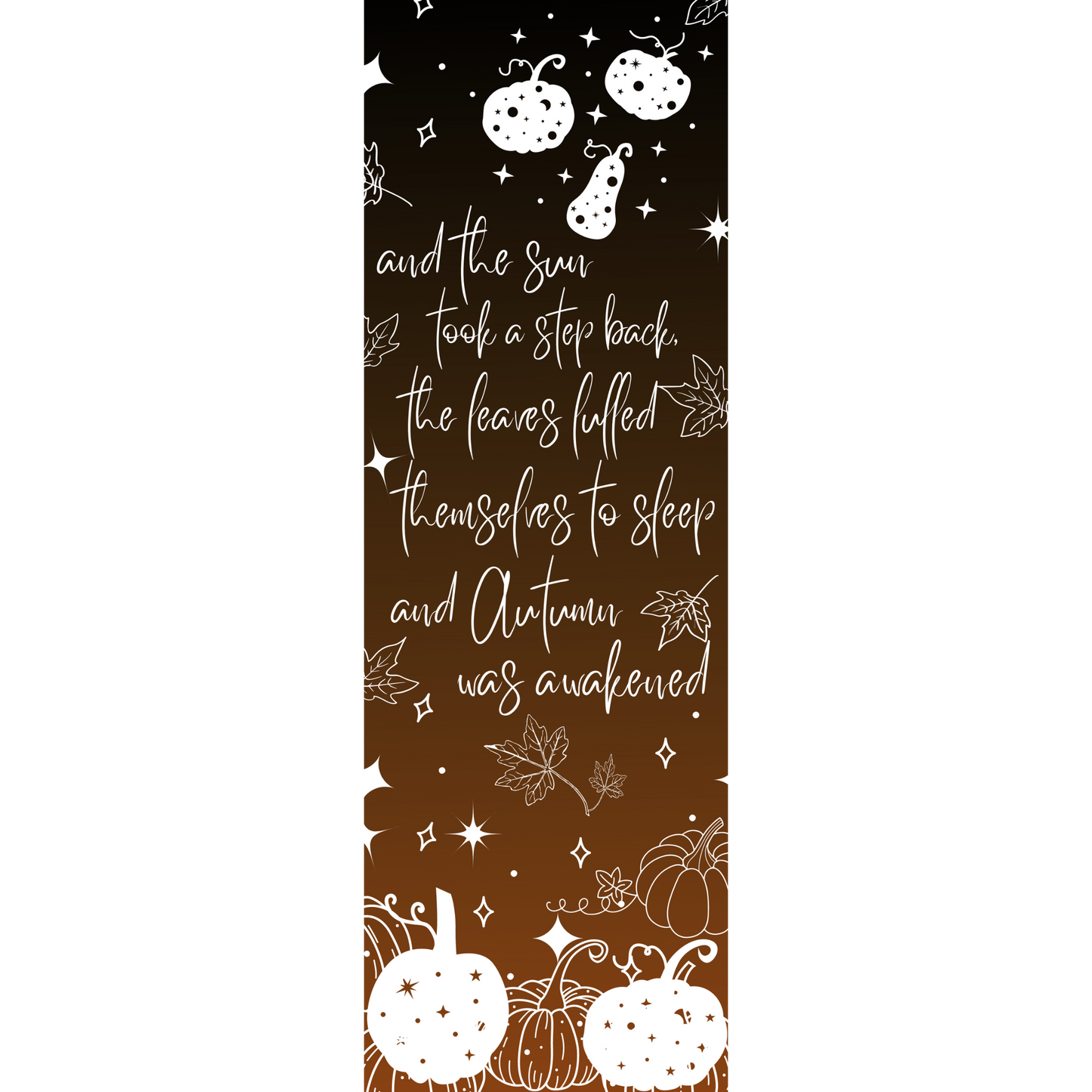 Autumn Was Awakened Bookmark