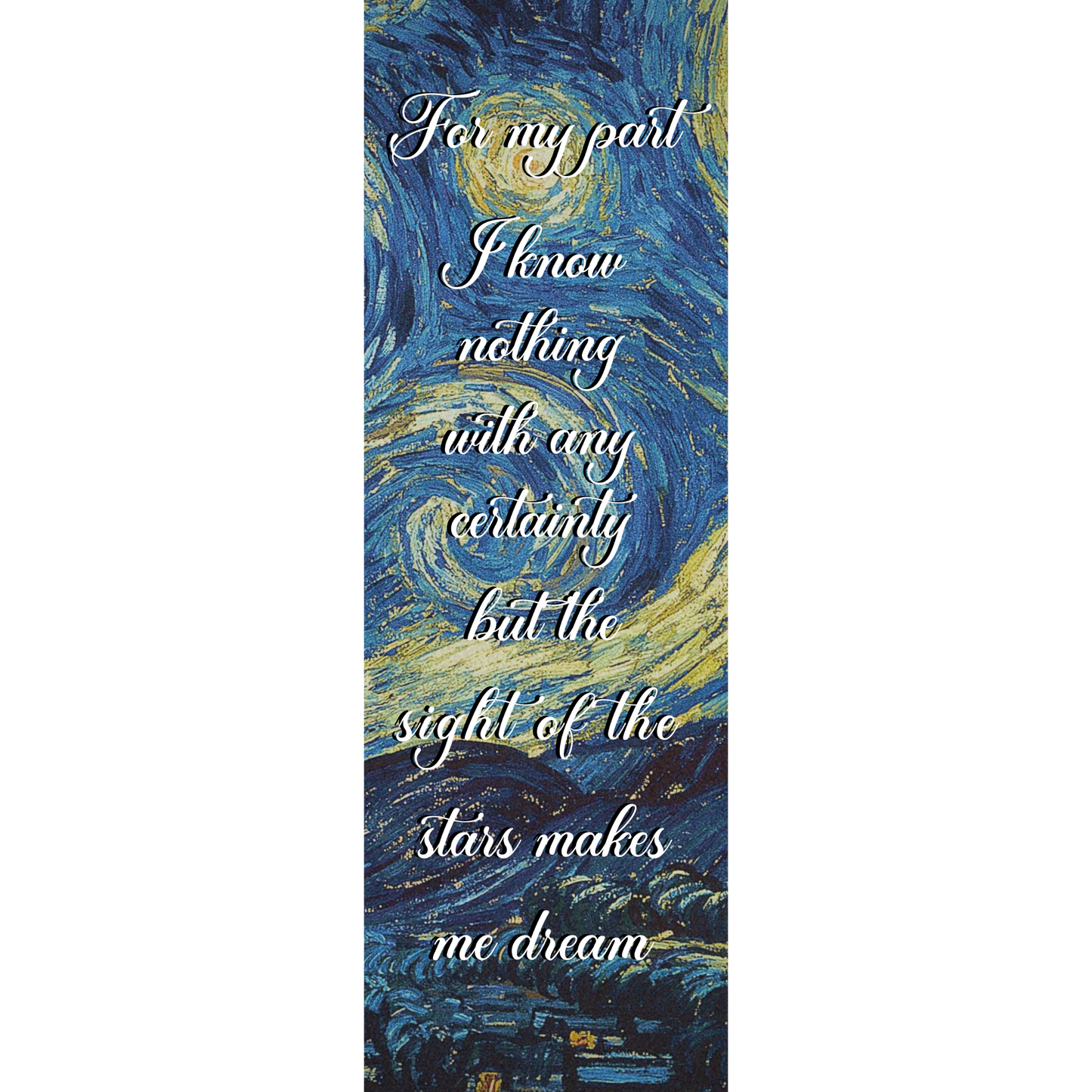 Van Gogh Starry Night Bookmark