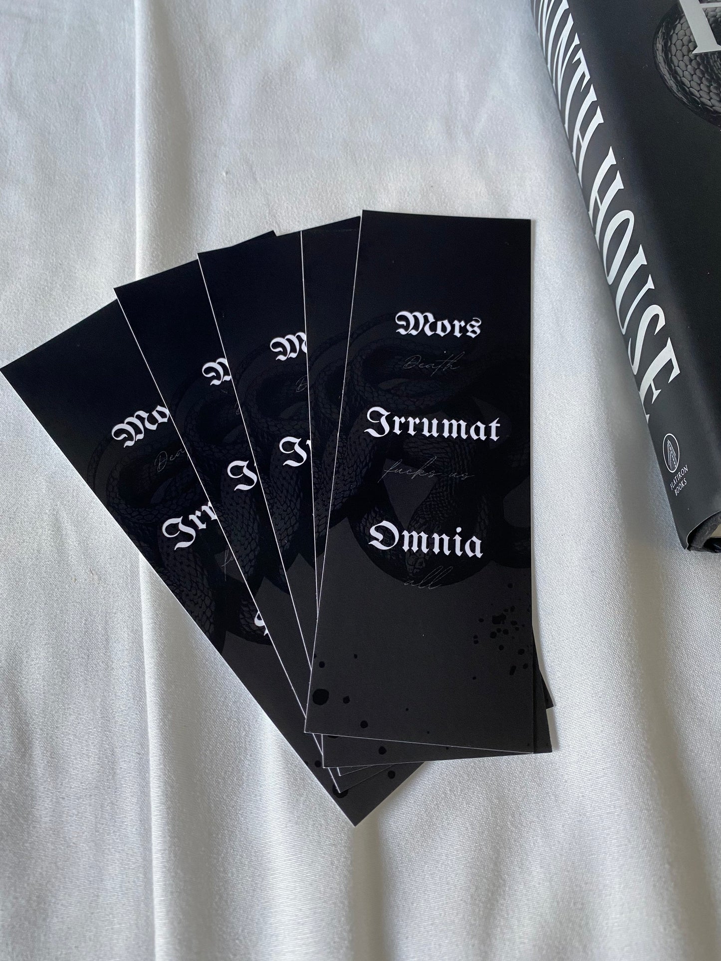 Ninth House Inspired bookmark