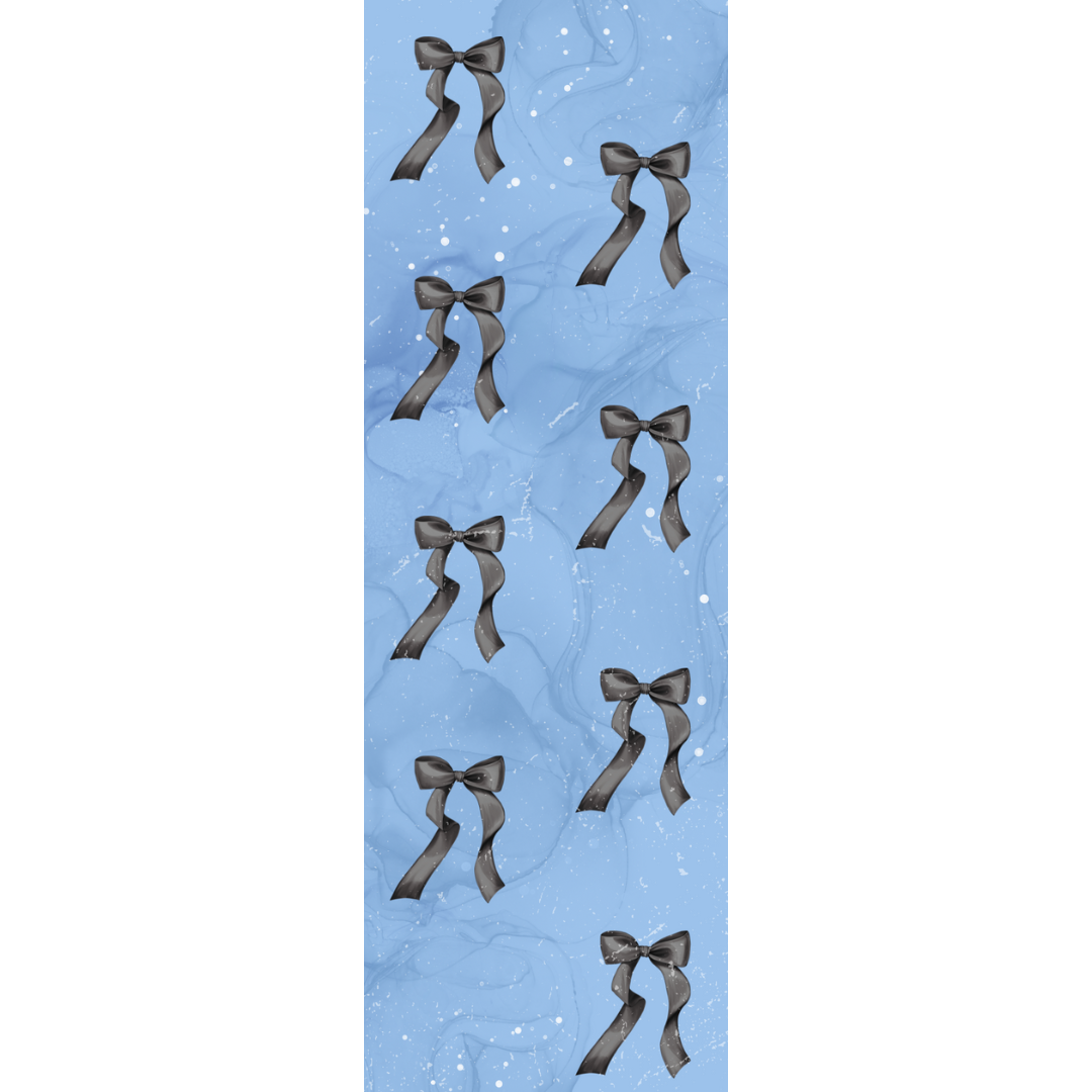 Blue Coquette Bookmark