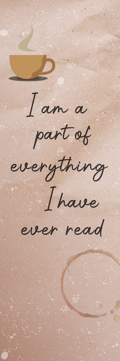 I am a part of everything Bookmark
