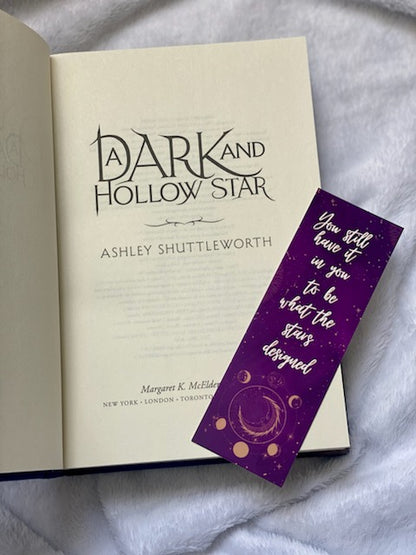 A Dark and Hollow Star Bookmark