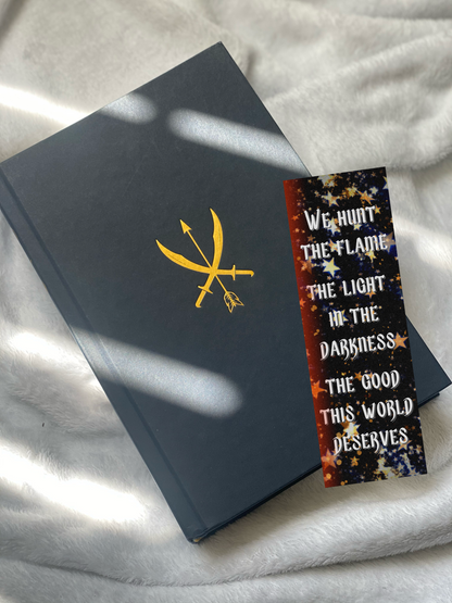 We Hunt The Flame Bookmark