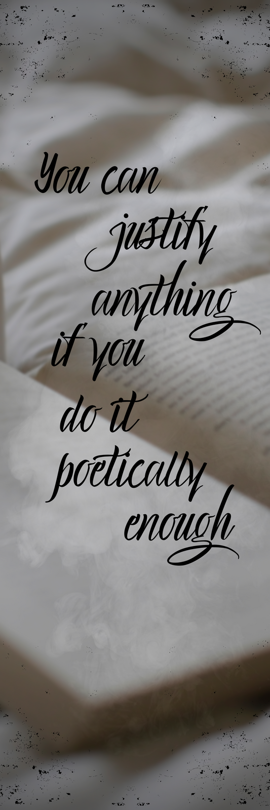 Bookmark inspired by If We Were Villains