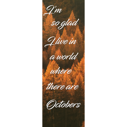 Octobers Bookmark