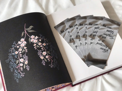 Bookmark inspired by If We Were Villains