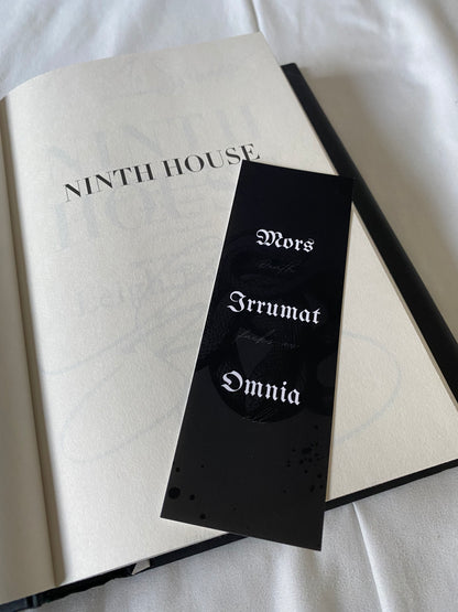 Ninth House Inspired bookmark